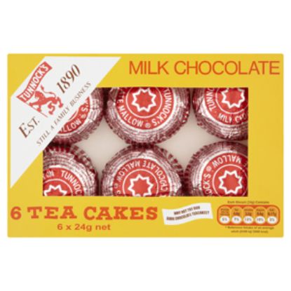 Picture of Tunnocks Teacakes 6pk x12